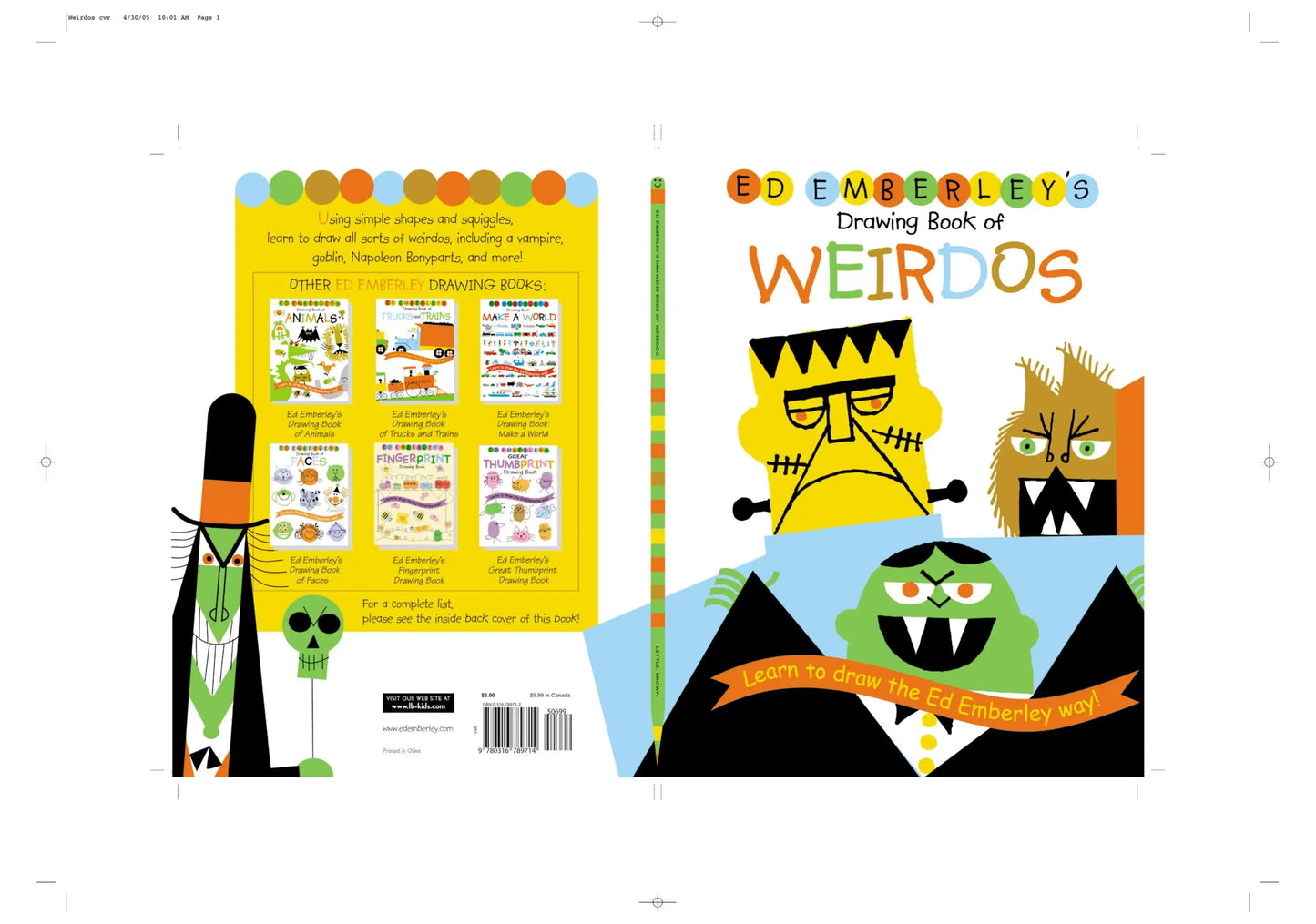 Ed Emberley's Drawing Book of Weirdos>