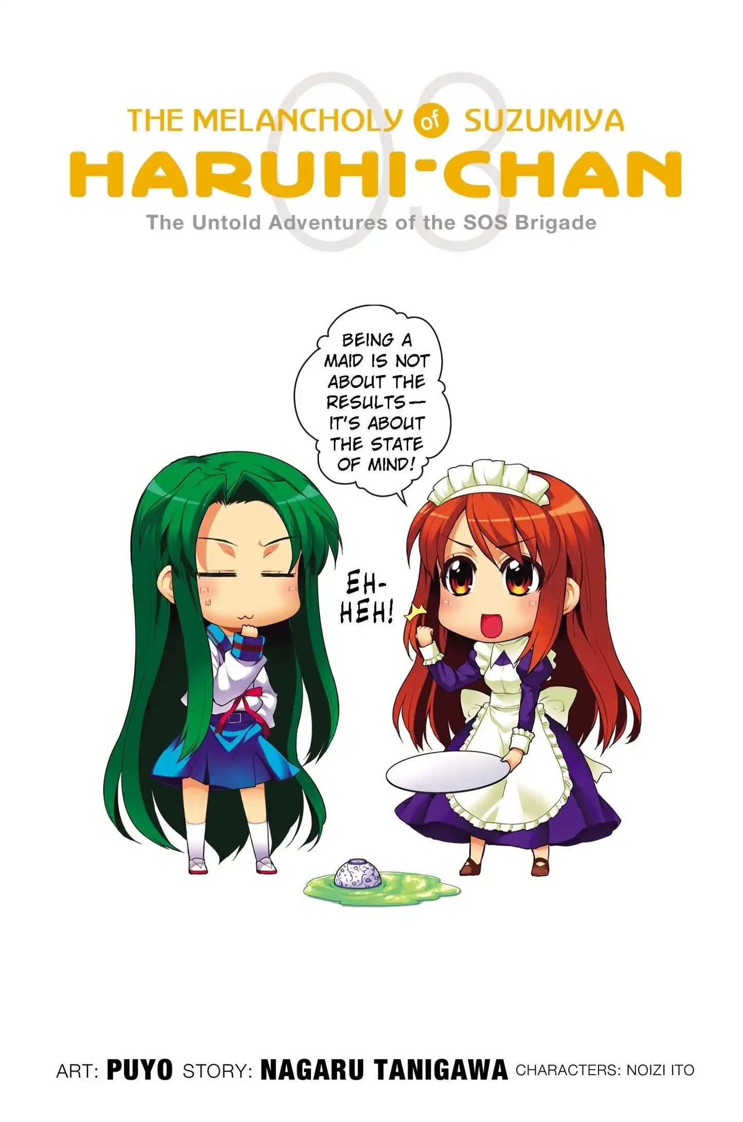 The Melancholy Of Suzumiya Haruhi-Chan, Vol 3