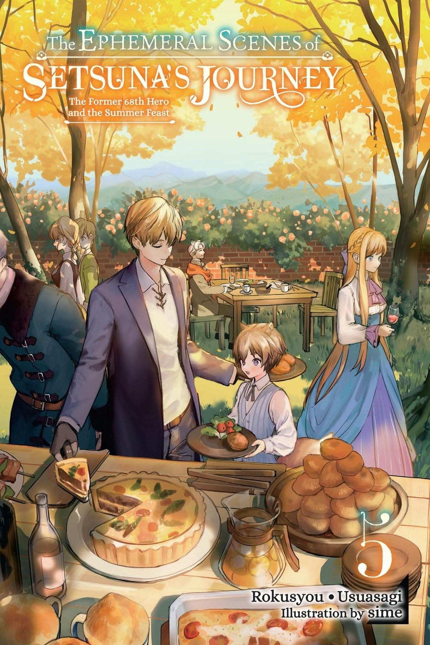 Ephemeral Scenes of Setsuna's Journey, Vol. 5 (light novel)