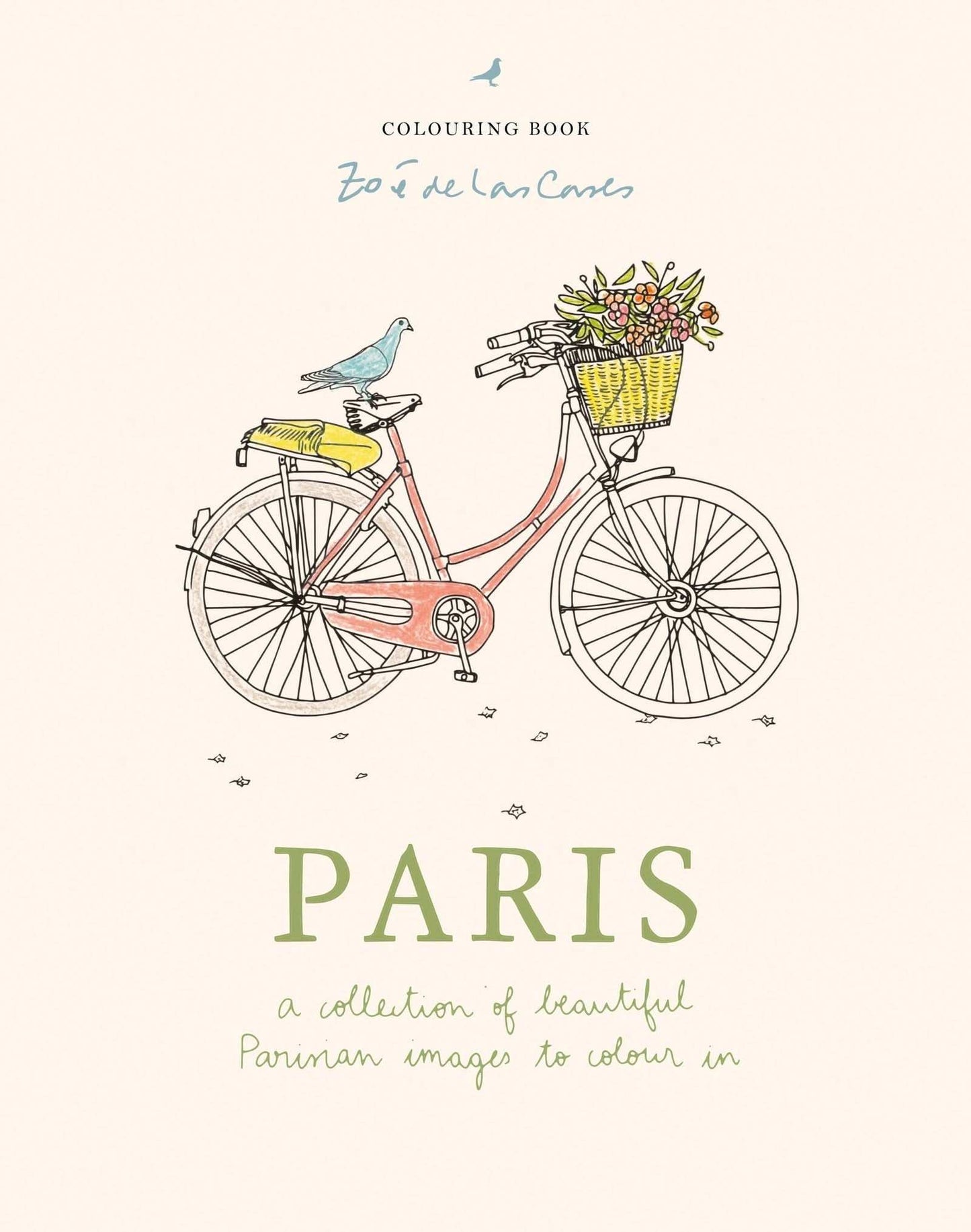 Paris: A collection of beautiful Parisian images to colour in