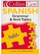 Collins Gem Spanish Verb Tables Grammer