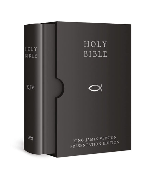 Holy Bible: King James Version (Kjv) Black Presentation