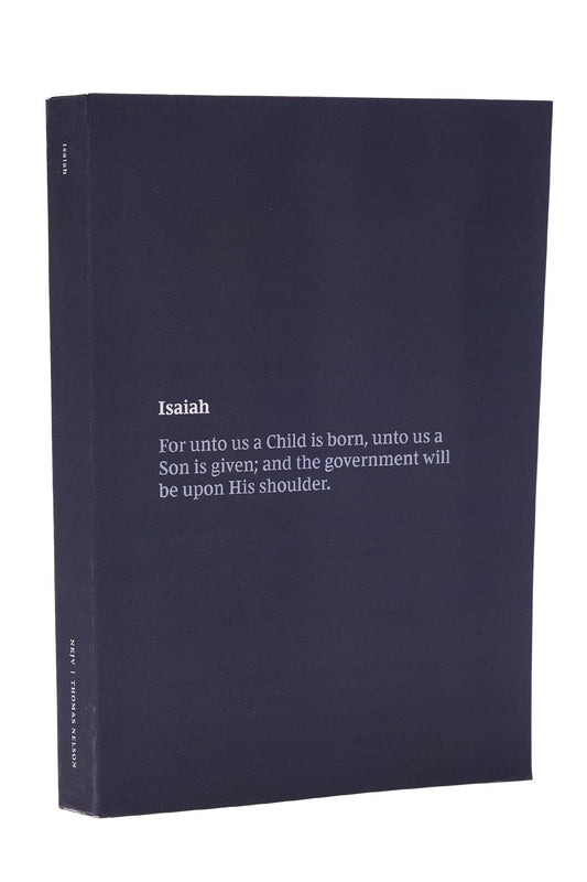 Nkjv Bible Journal -  Isaiah, Paperback, Comfort Print