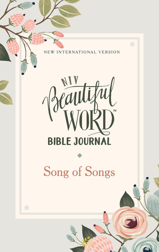 Niv, Beautiful Word Bible Journal, Song Of Songs, Paperback,