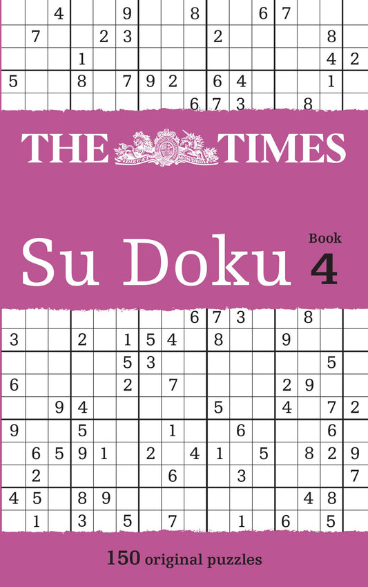 Times Su Doku Book 4 Pb