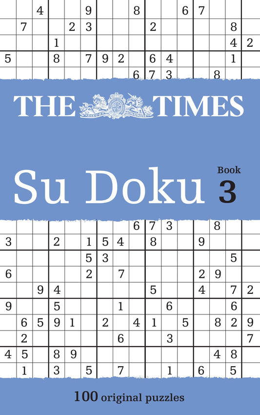 Times Su Doku Book 3 Pb