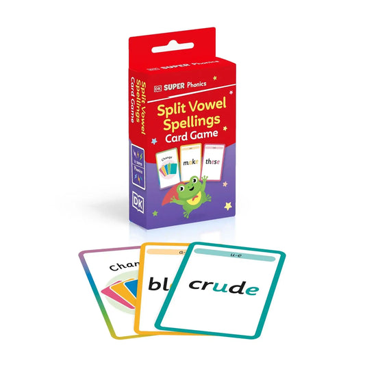 Dk Super Phonics Split Vowel Spellings Card Game