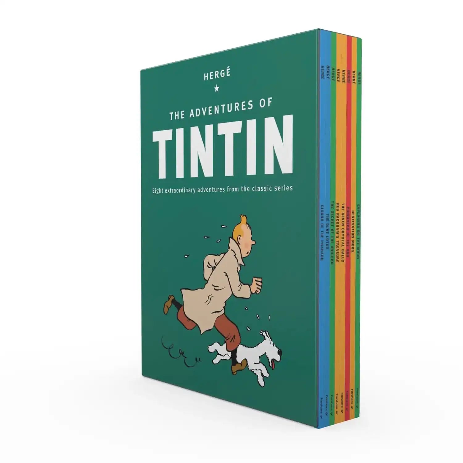 The Adventures Of Tintin: 8 Title Pb Boxed Set: The Official