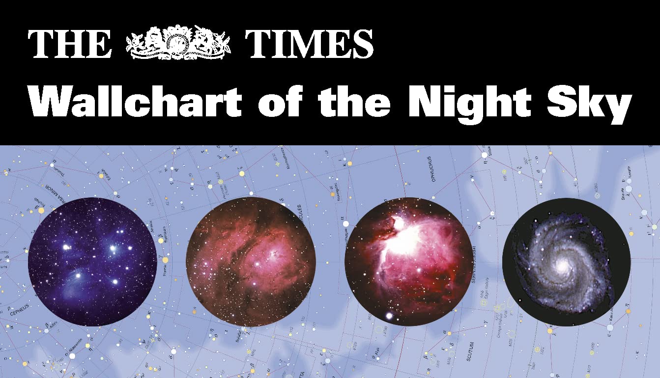 Times Wall Chart Of The Night Sky