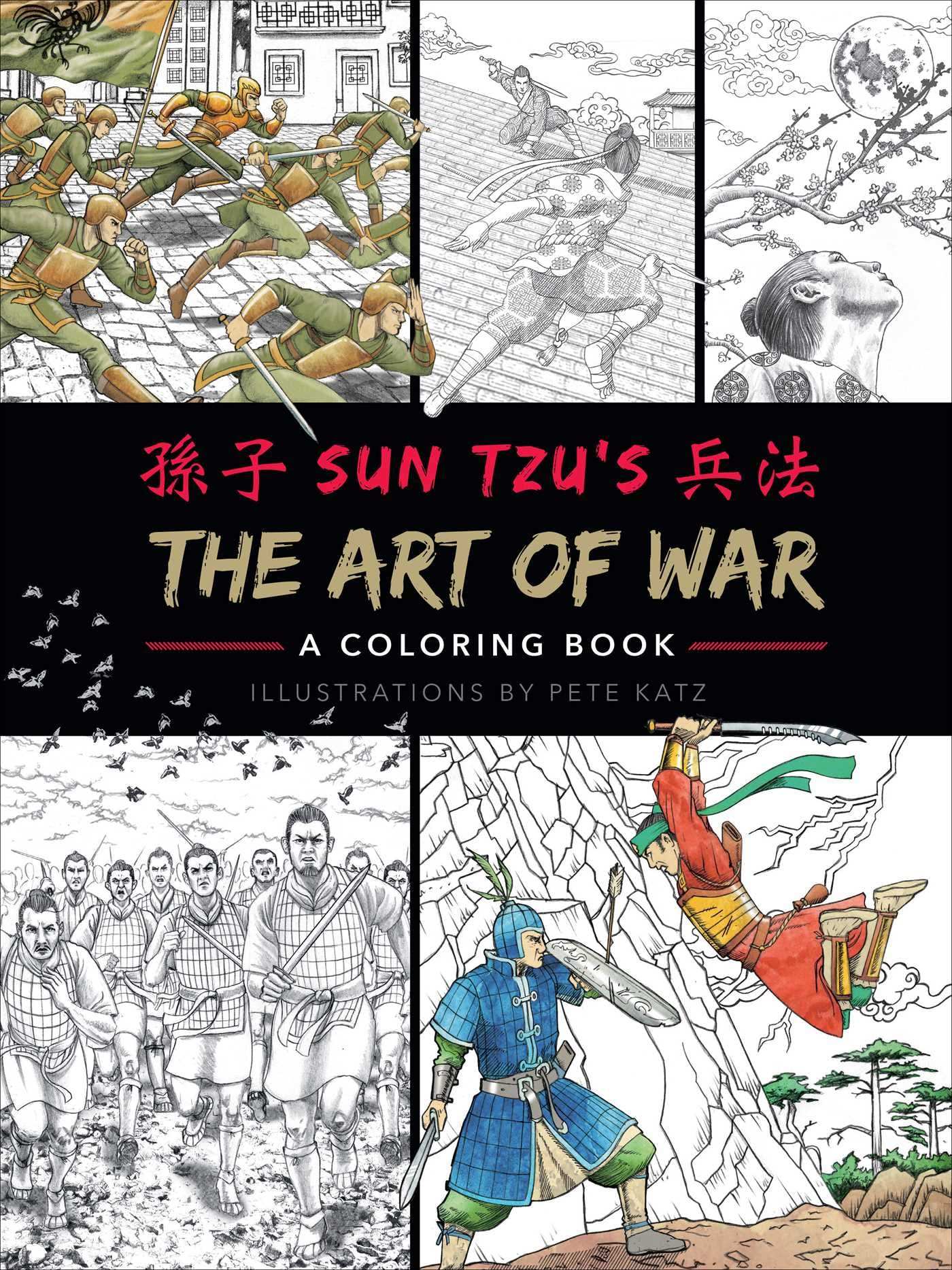 Art Of War Coloring Book