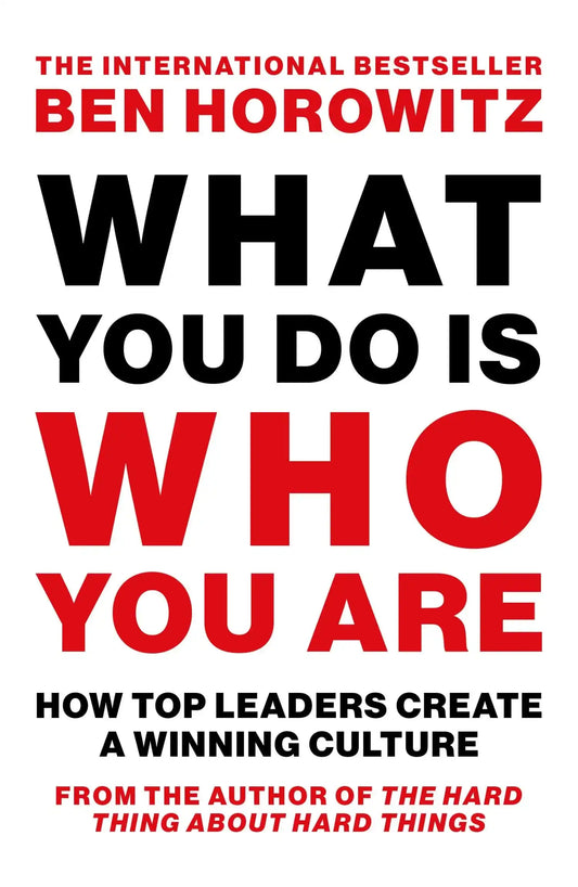 What You Do Is Who You Are