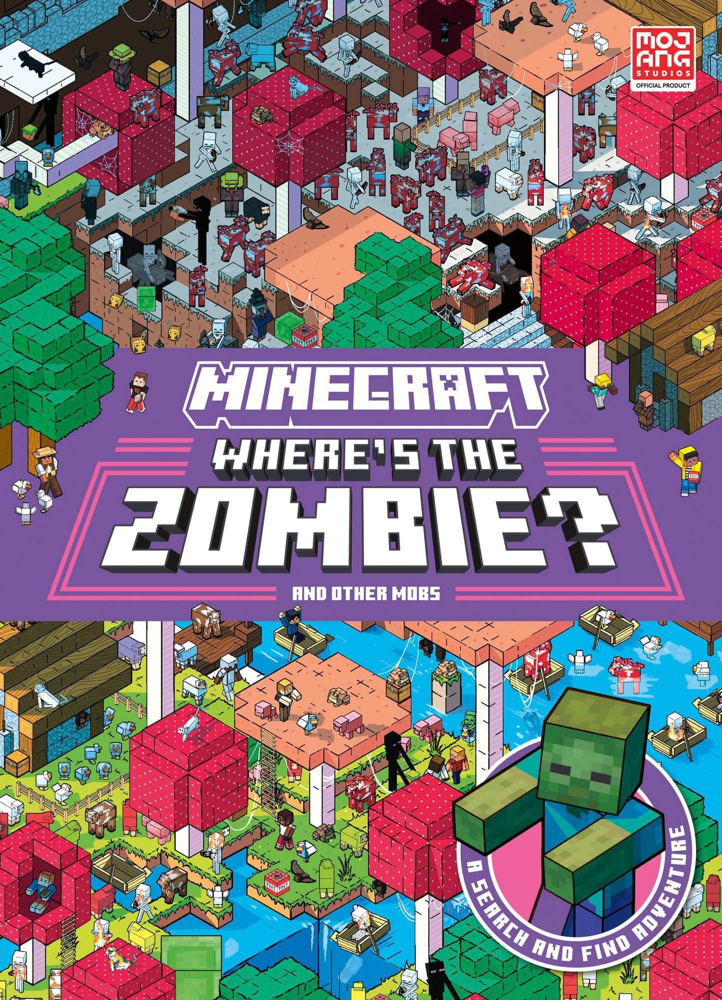 Minecraft Where’S The Zombie?: Search And Find Adventure
