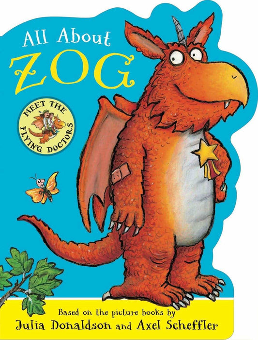 Zog Shaped Board Book