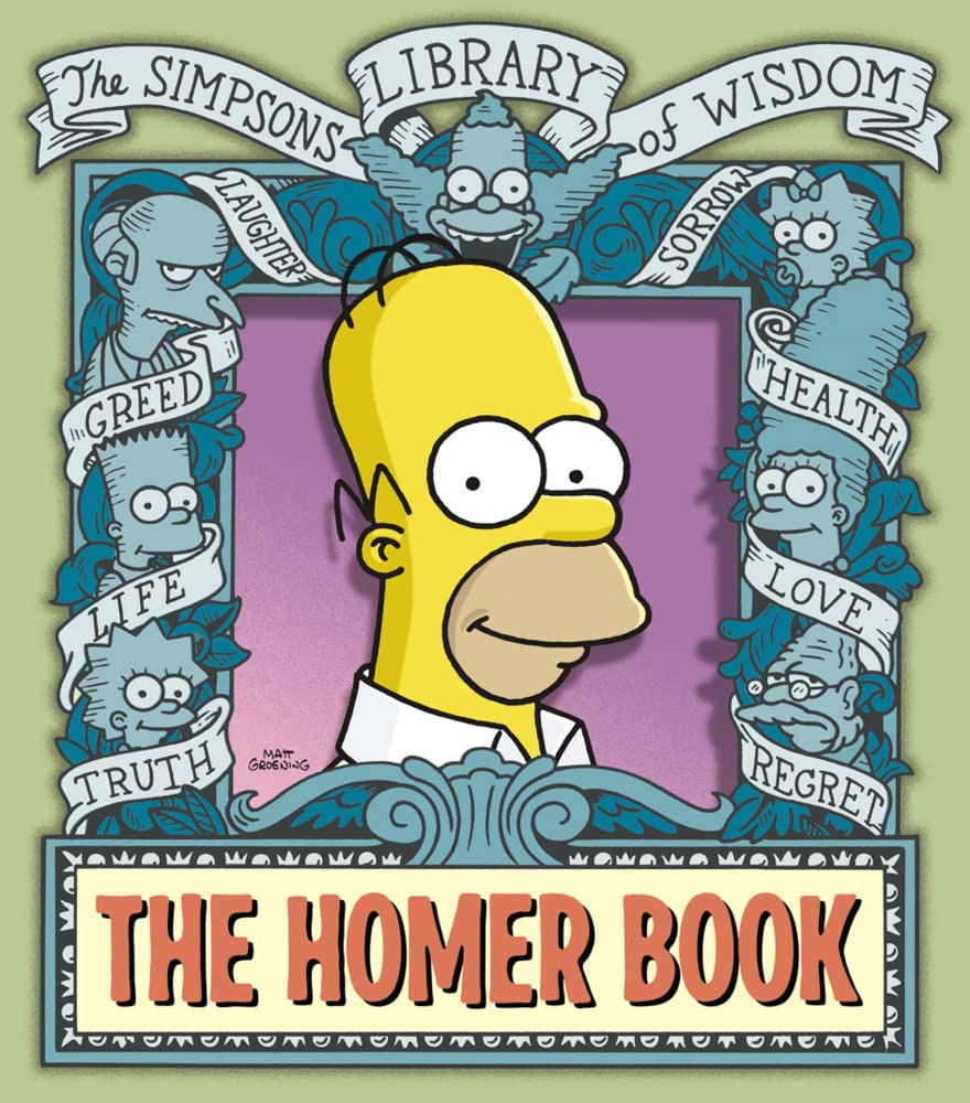 The Simpson Library Of Wisdom Homer Book