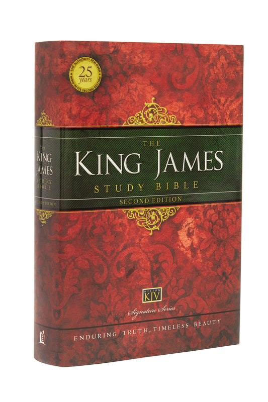 Kjv Study Bible, Large Print, Hardcover, Red Letter Edition