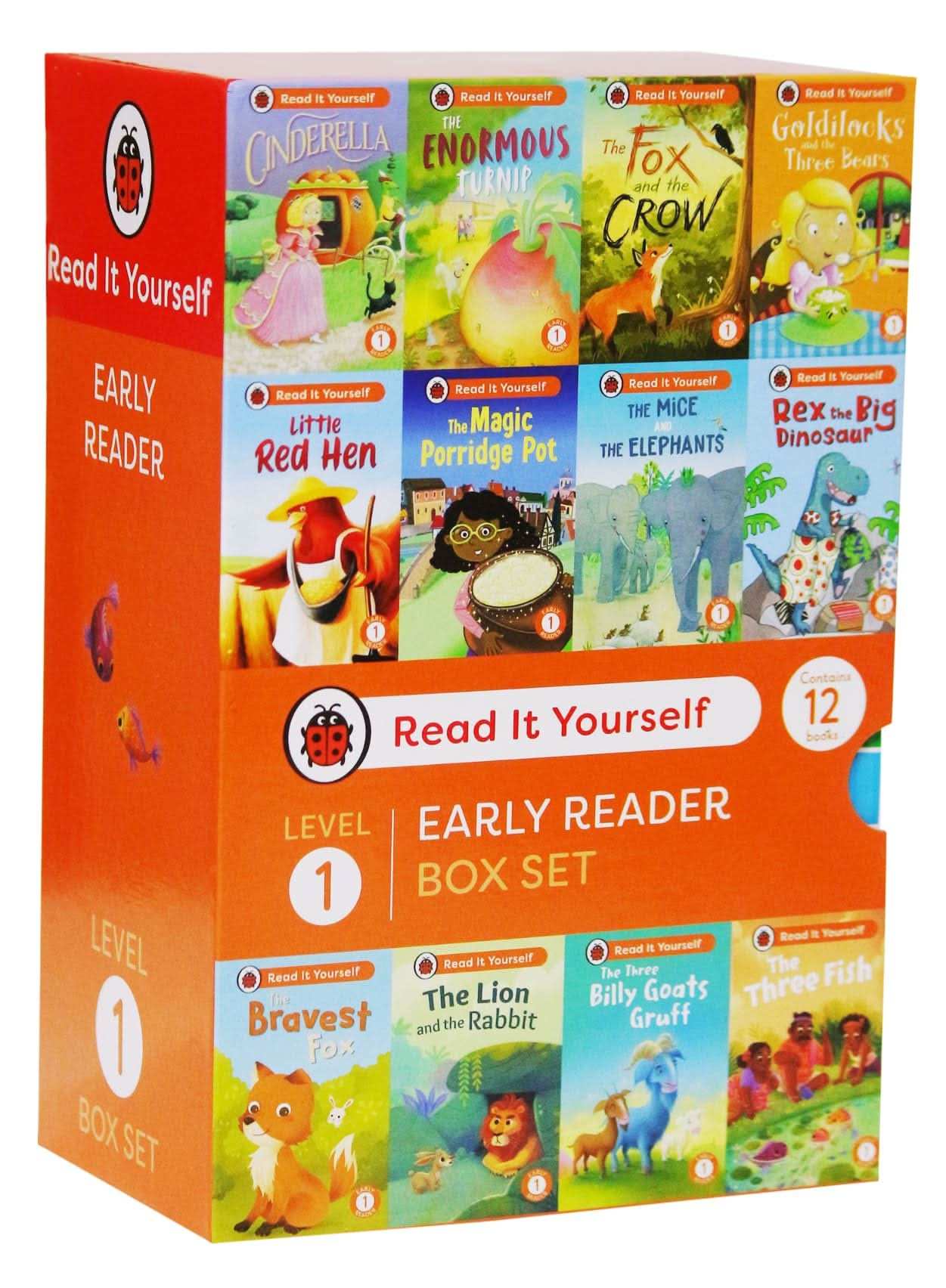 Ladybird Riy Level 1 (12-Book Box) Slip Case