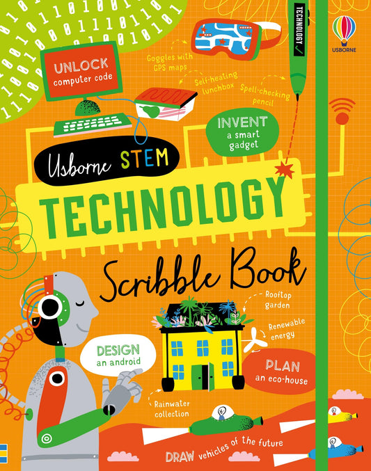 Technology Scriblle Book