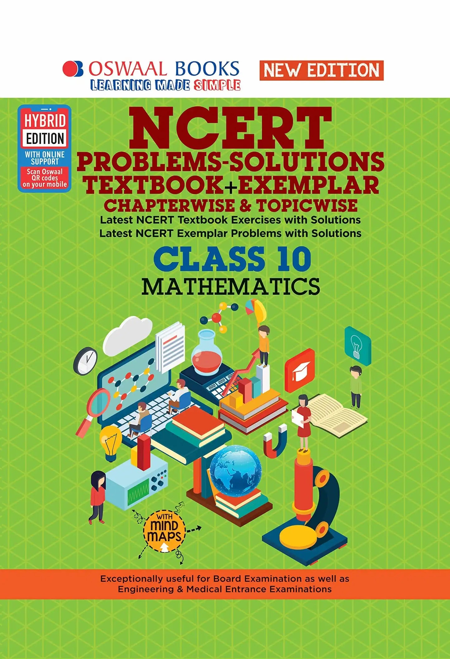 Oba Ncert Solutions Bk+Exemplar Math Bk 10
