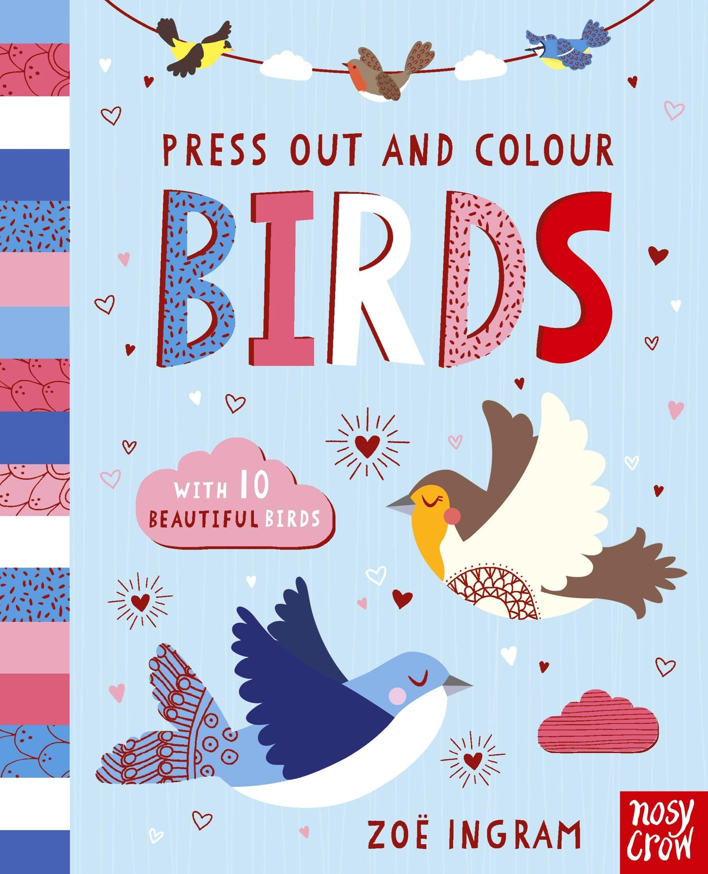 Press Out And Colour: Birds