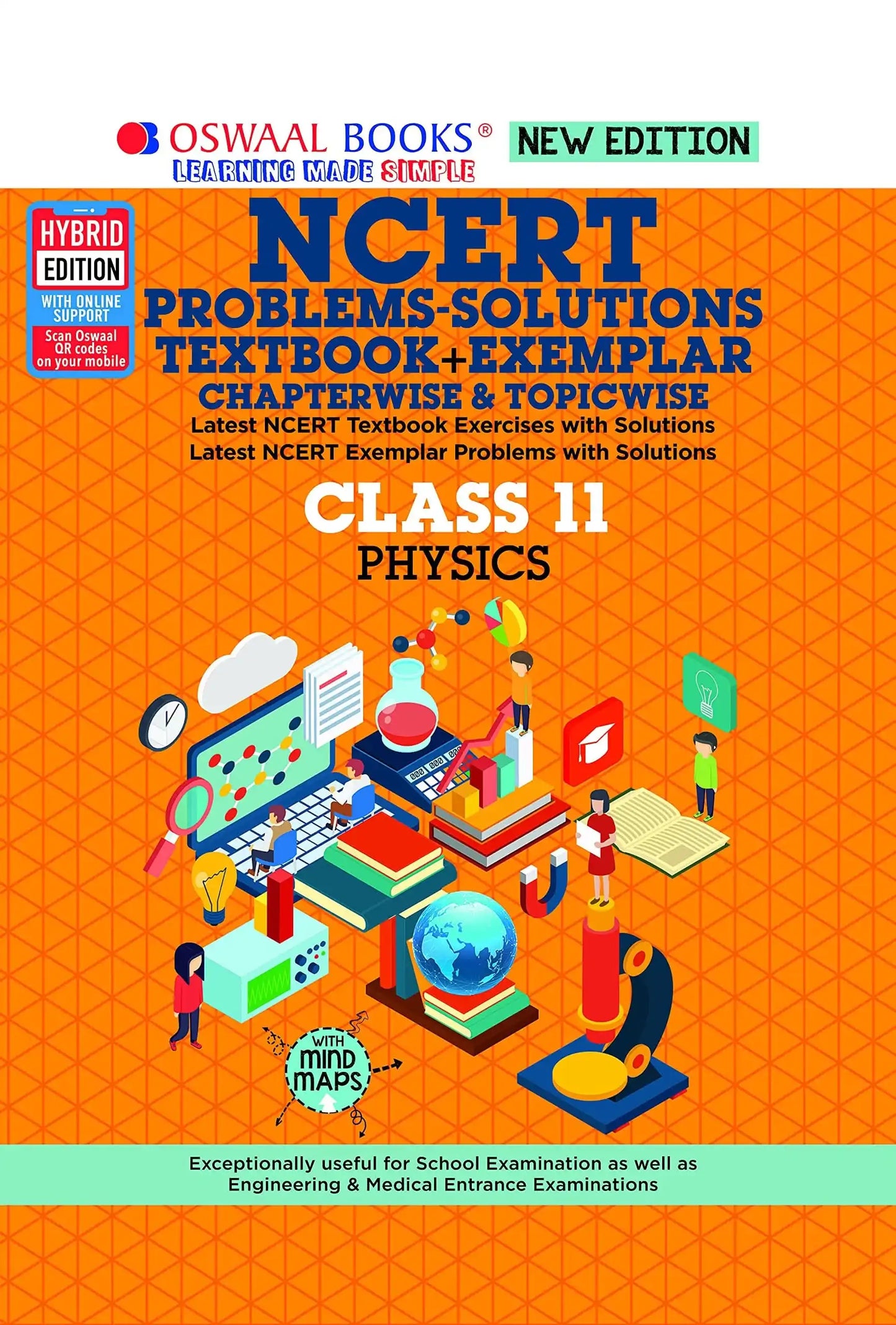 Oba Ncert Solutions Bk Exemplar Physics Bk 11 By Oswaal Editorial Board