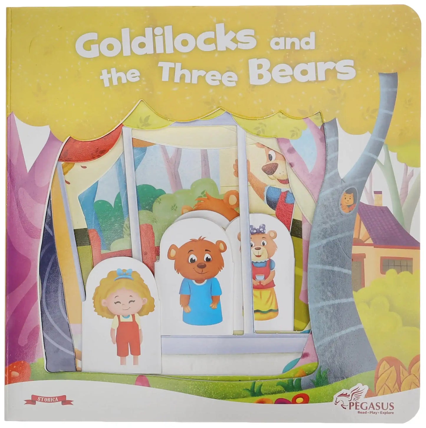 Goldilocks And Three Bears Finger Puppet Book