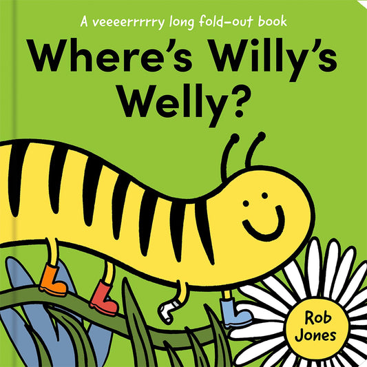 A Very Long Fold-Out Book — Where’S Willy’S Welly?