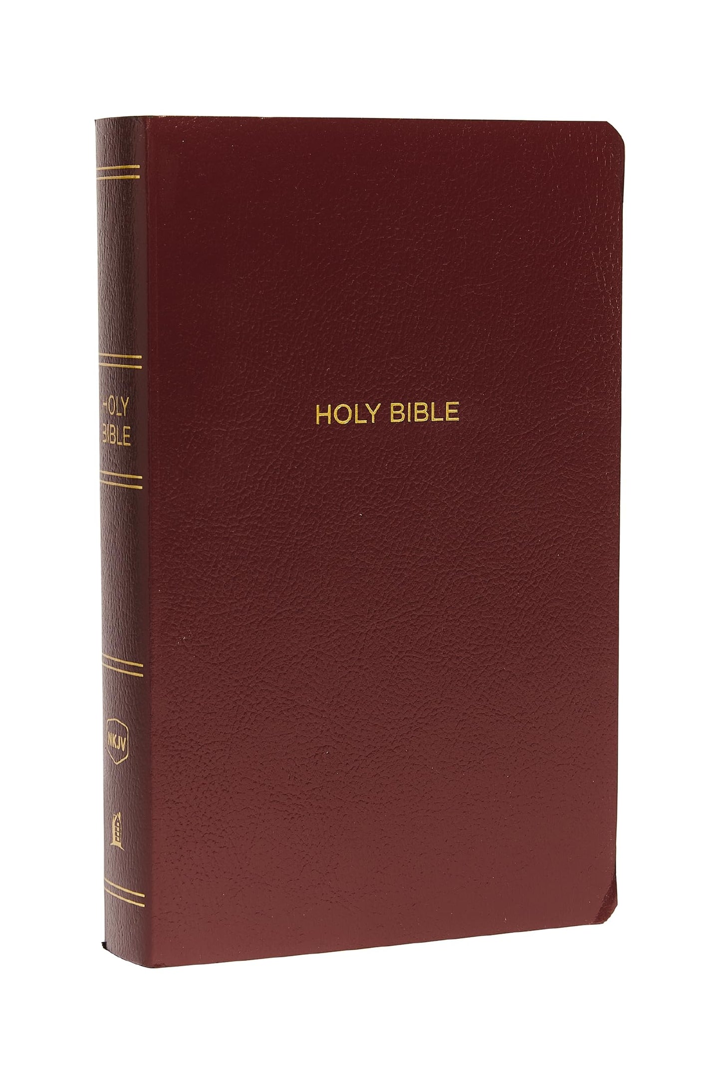 Nkjv, Gift And Award Bible, Leather-Look, Burgundy, Red Lett