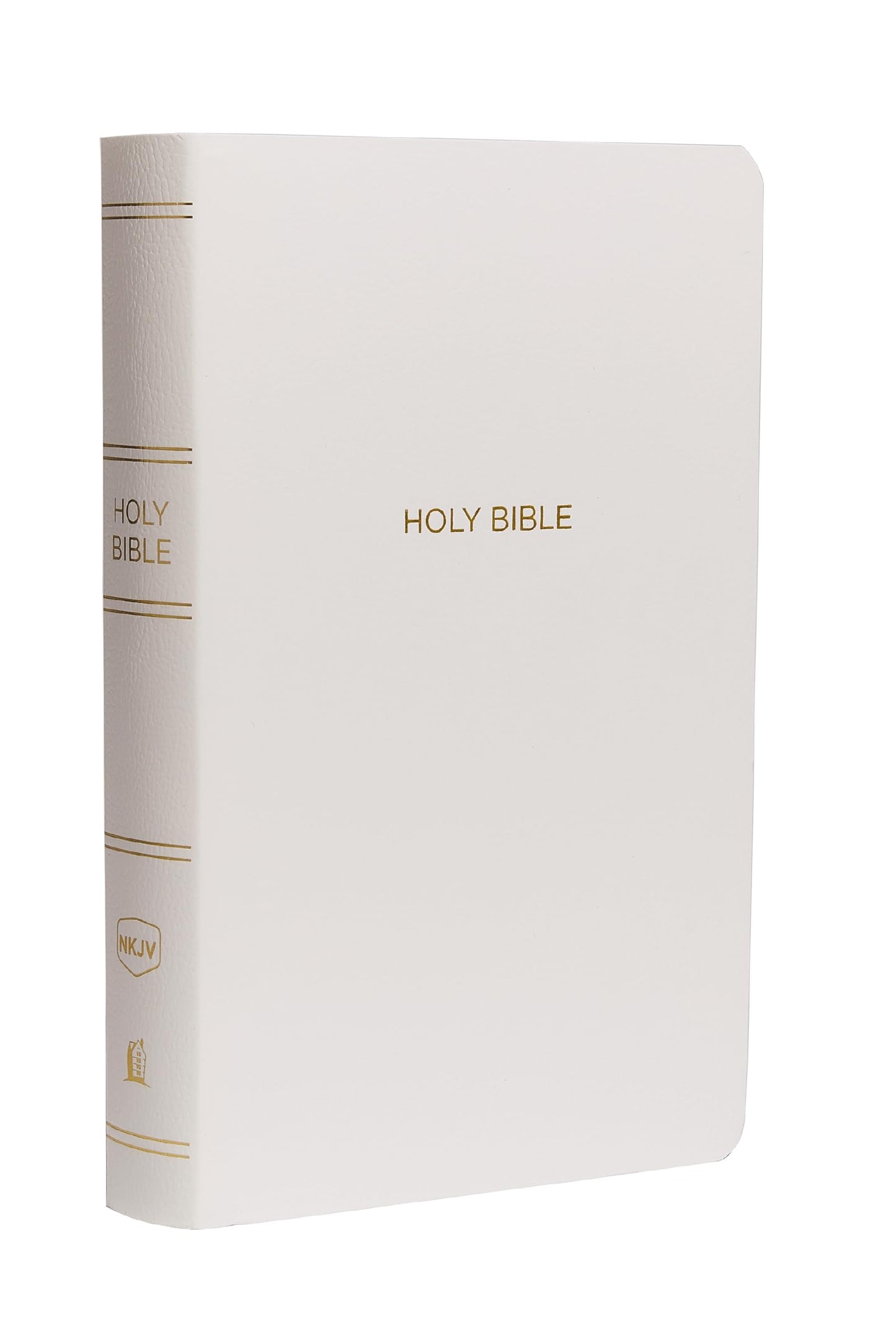 Nkjv, Gift And Award Bible, Leather-Look, White, Red Letter,