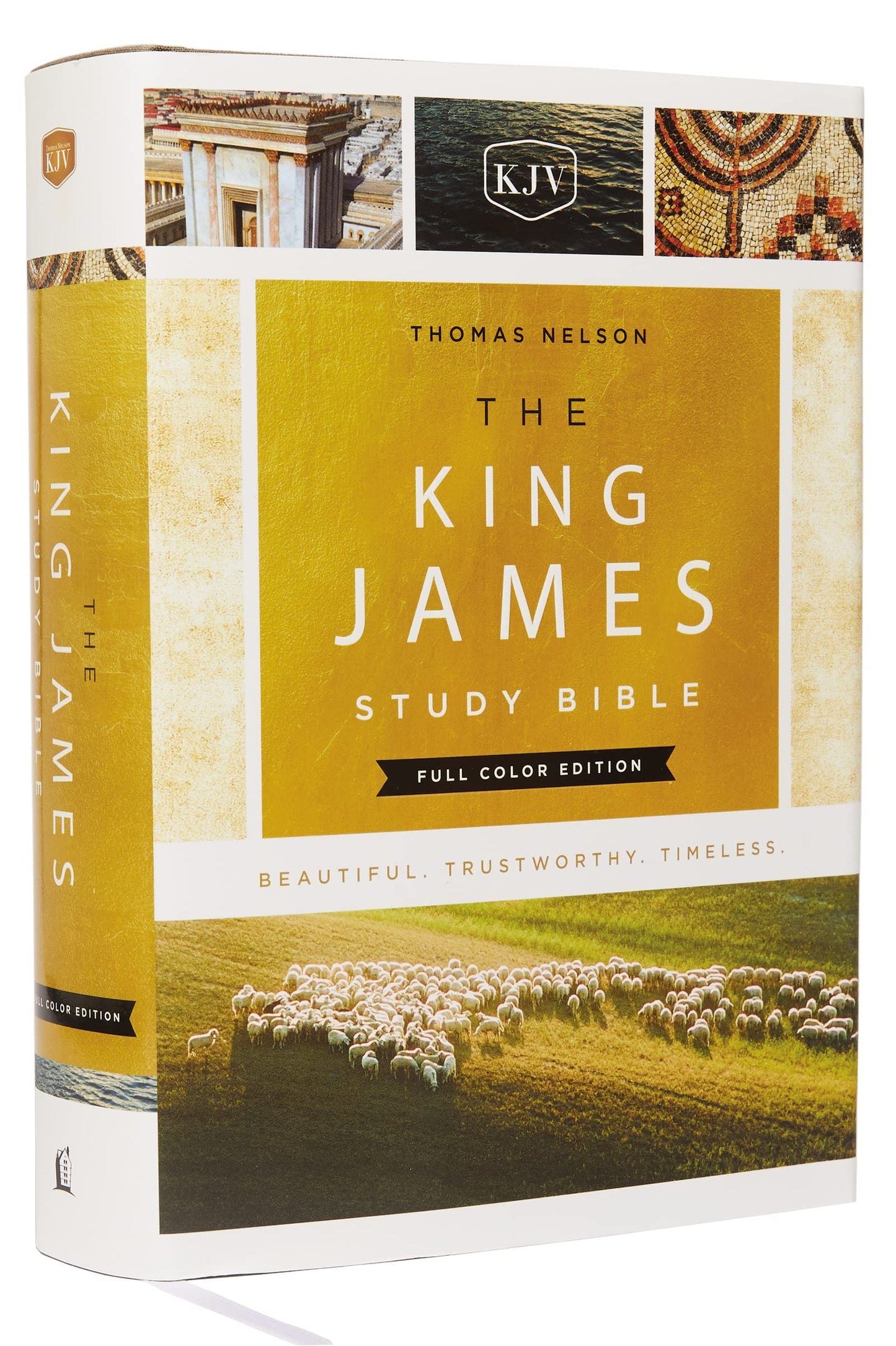 Kjv, The King James Study Bible, Cloth Over Board, Red Lette