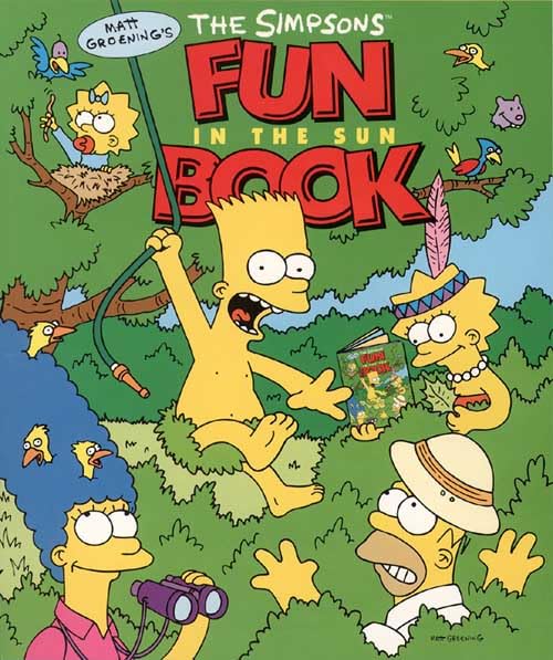 Simpsons Fun In The Sun Book