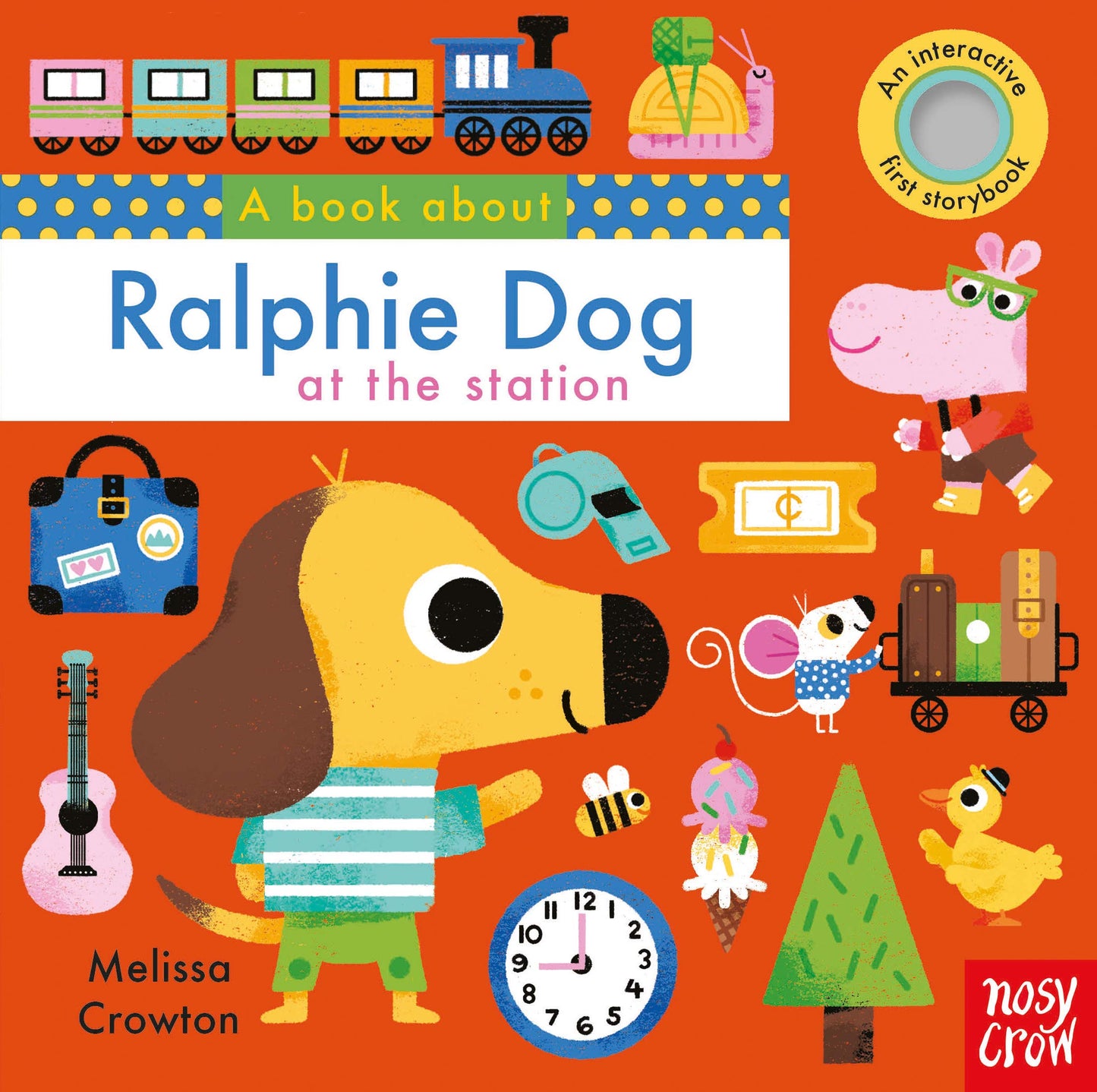 A Book About Ralphie Dog At The Station