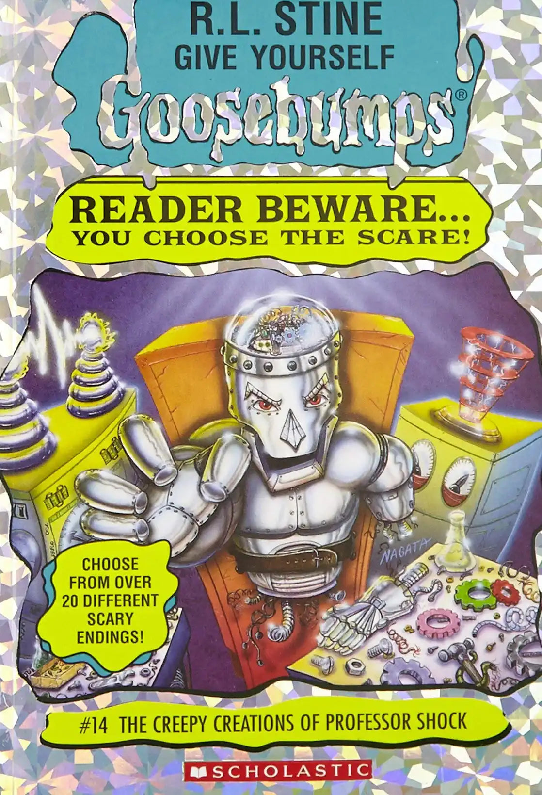 Gygb #14 The Creepy Creations Of Professor Shock