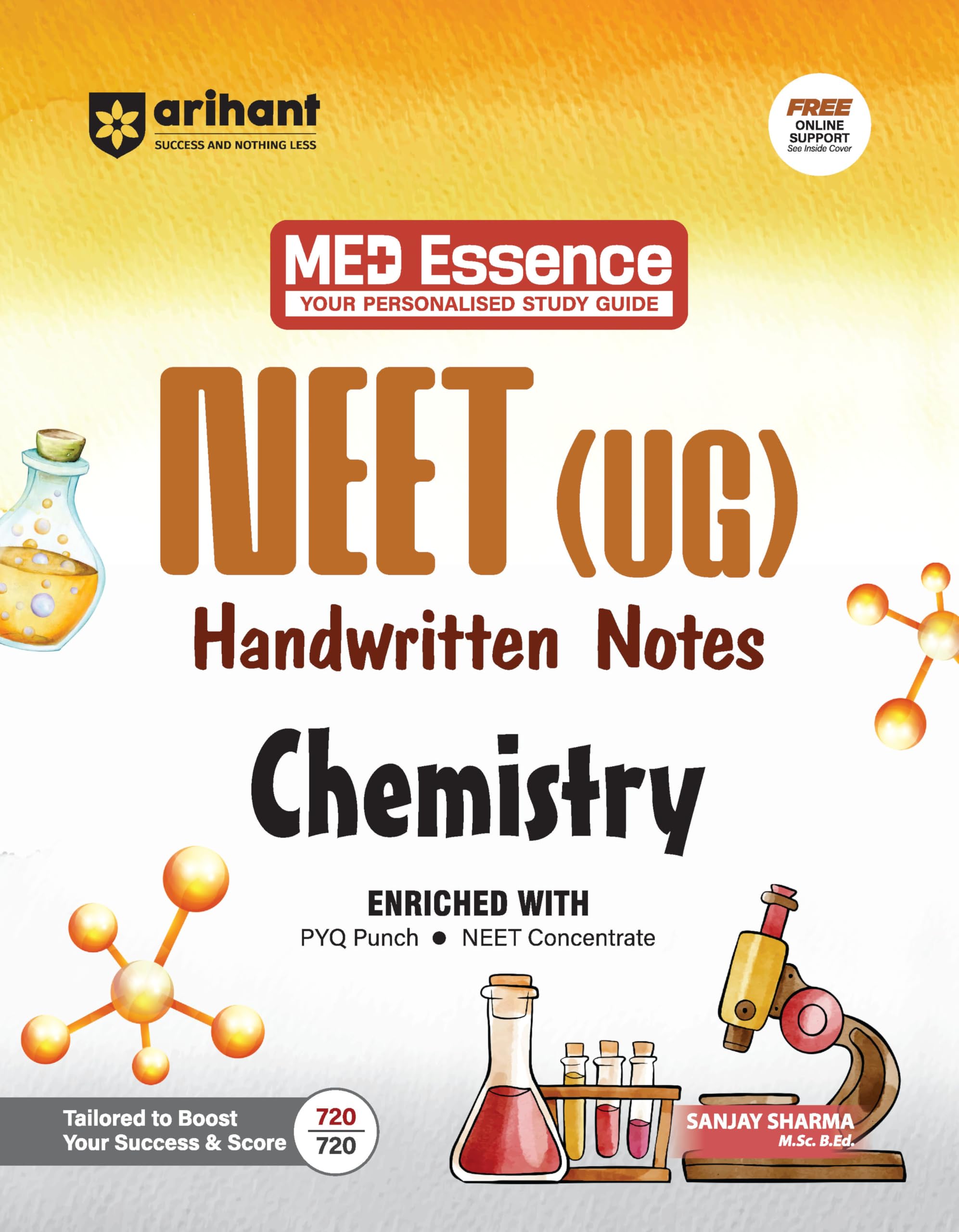 Arihant NEET (UG) Chemistry Handwritten Notes | Complete NEET Concentr