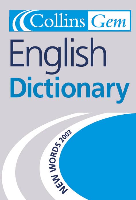 Collins Gem English Dictionary;Blue Cov
