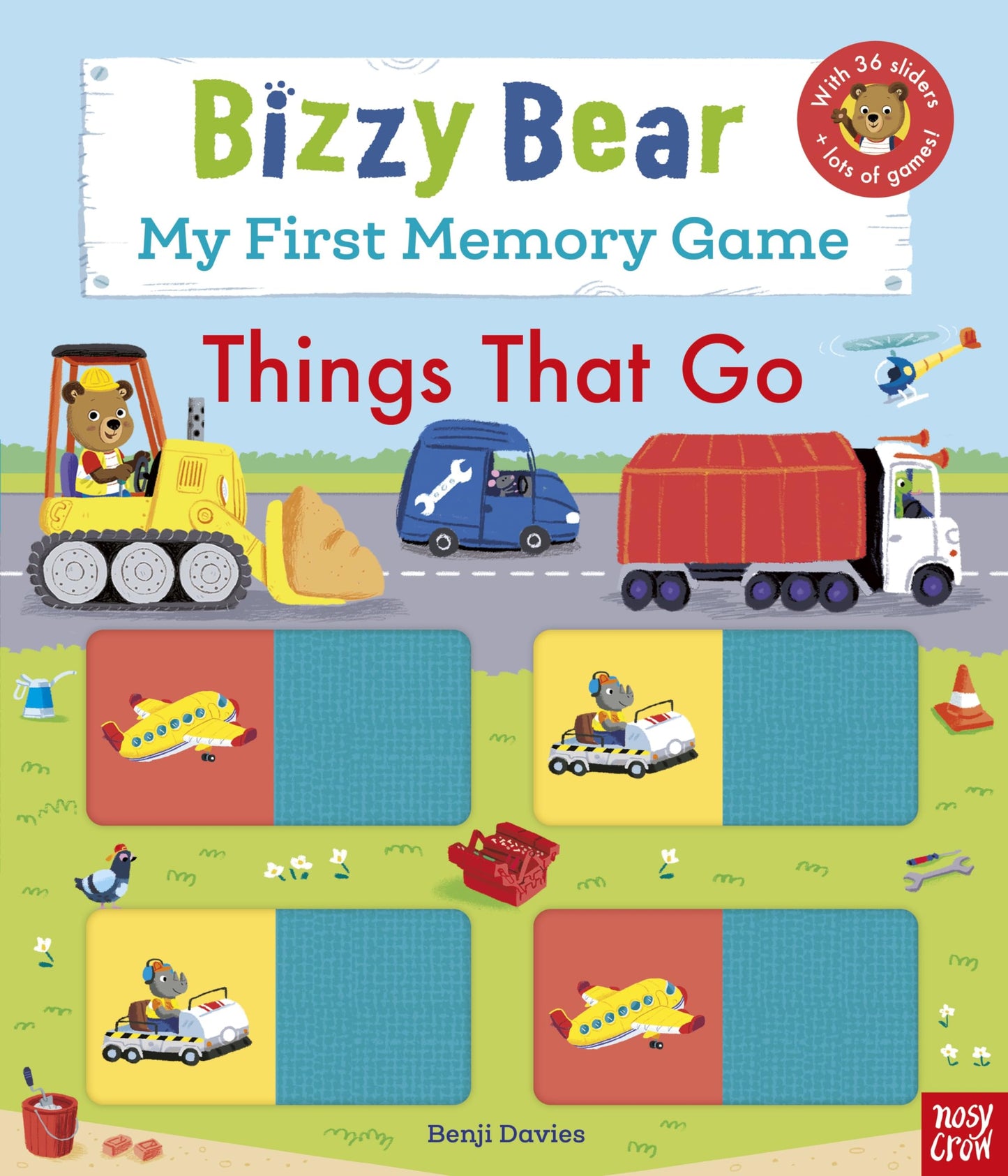 Bizzy Bear:1St Memort Game Bk-Things That Go