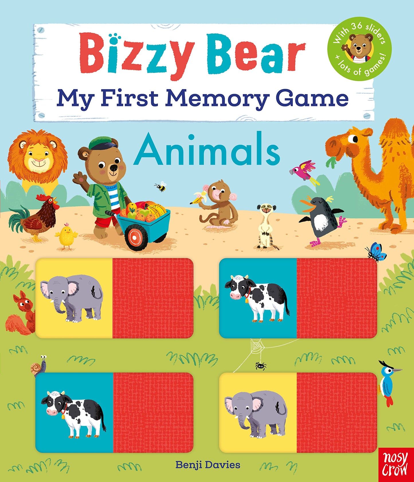 Bizzy Bear:1St Memory Game Bk Animals