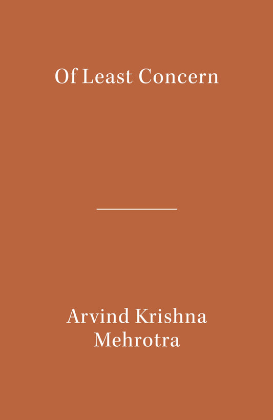 Of Least Concern (Literary Activism Series)