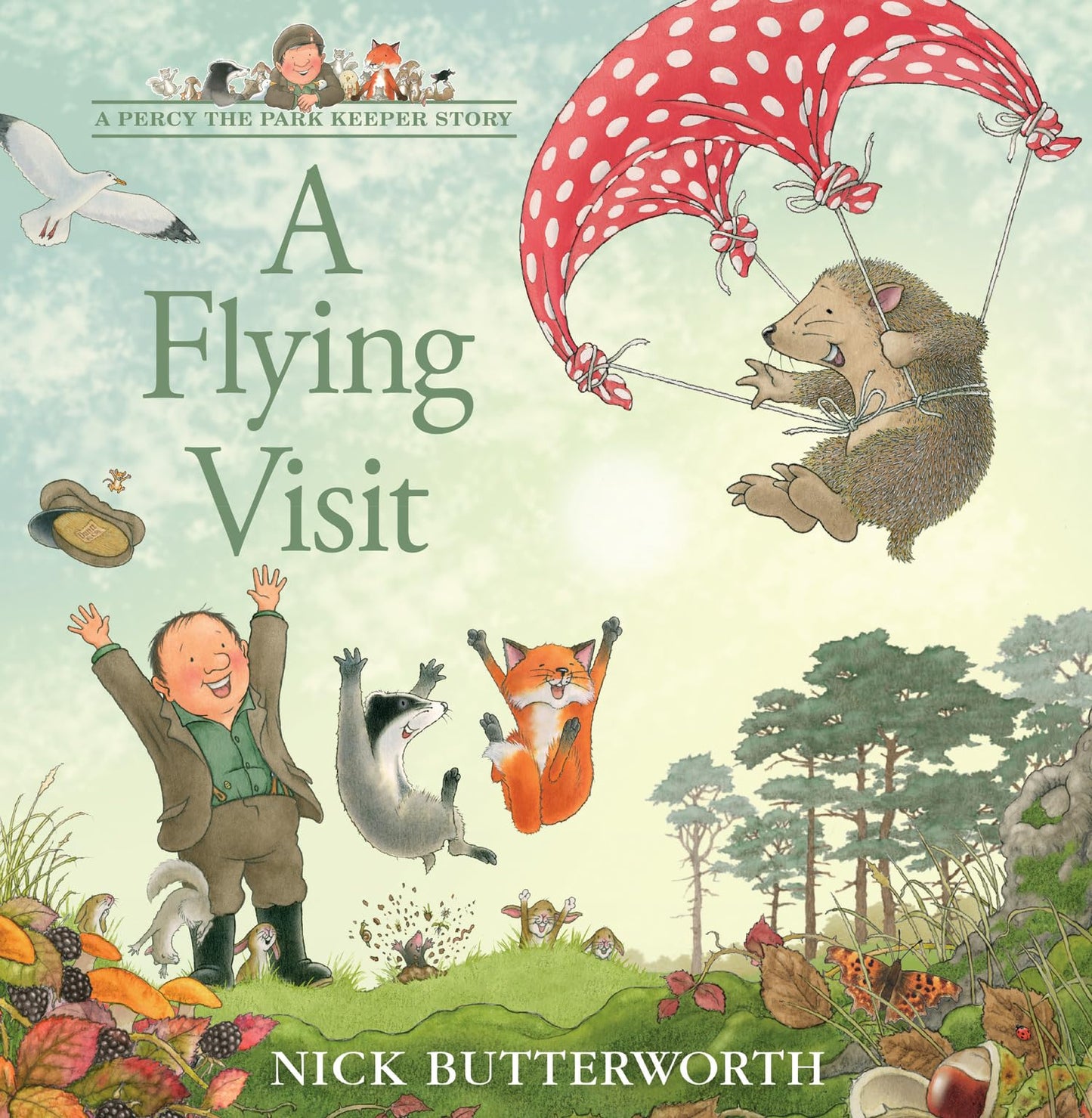 A Percy The Park Keeper Story — A Flying Visit