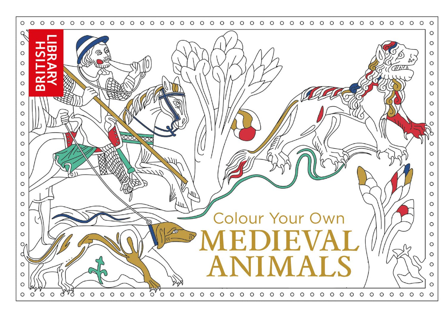 Colour Your Own — Colour Your Own Medieval Animals