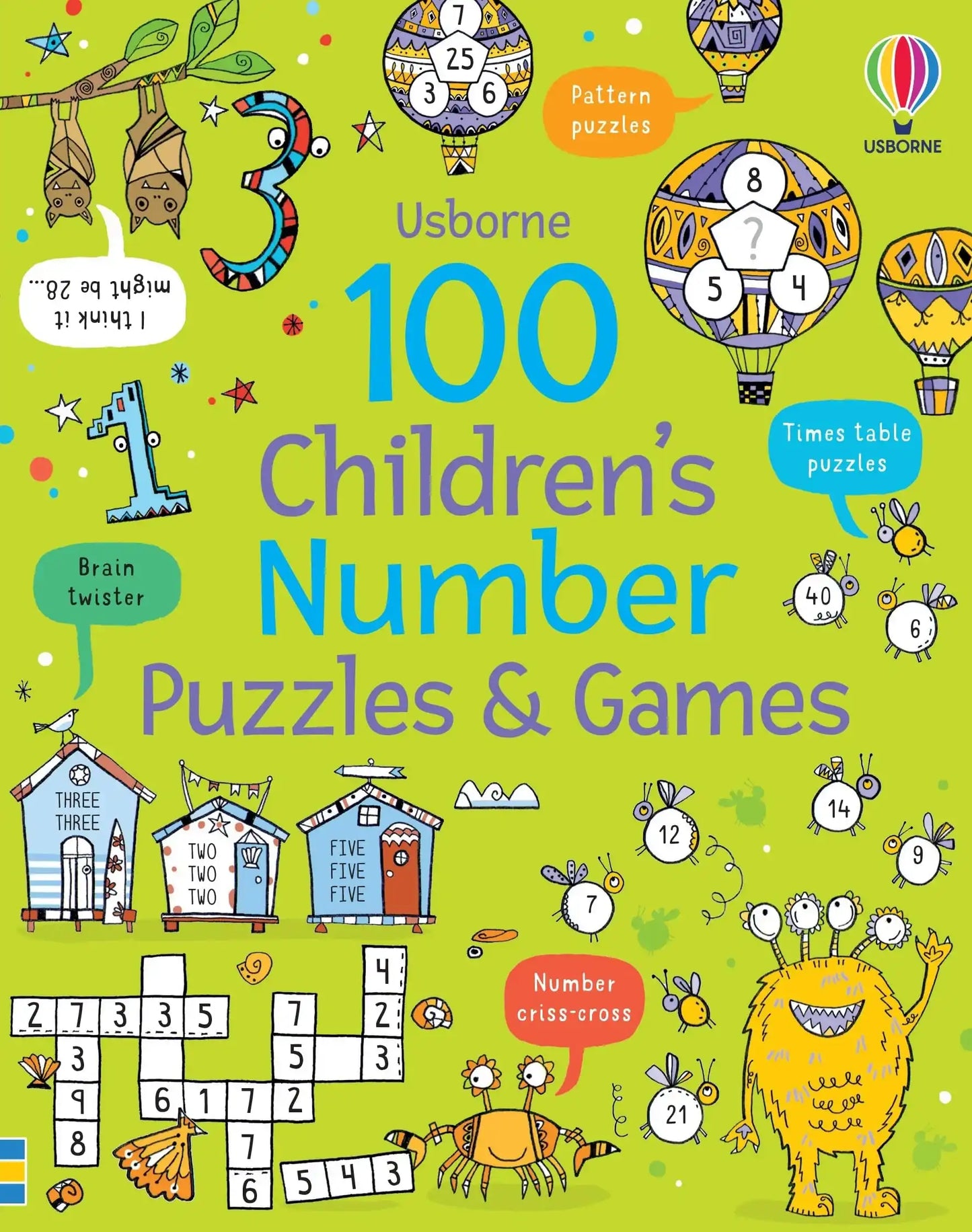 100 Children'S Number Puzzles And Games