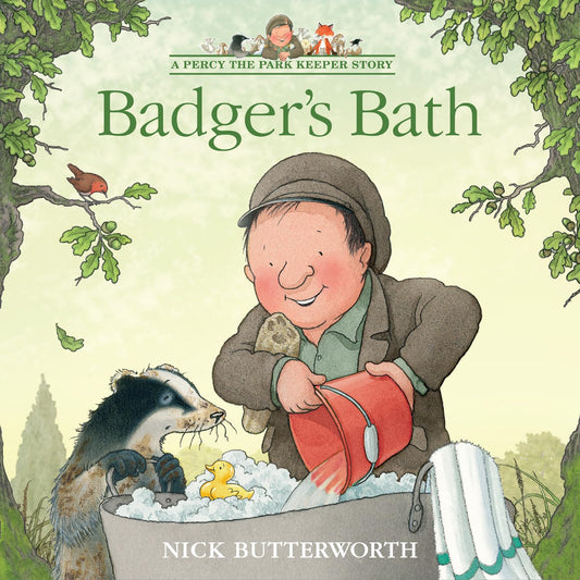 A Percy The Park Keeper Story — Badger’S Bath