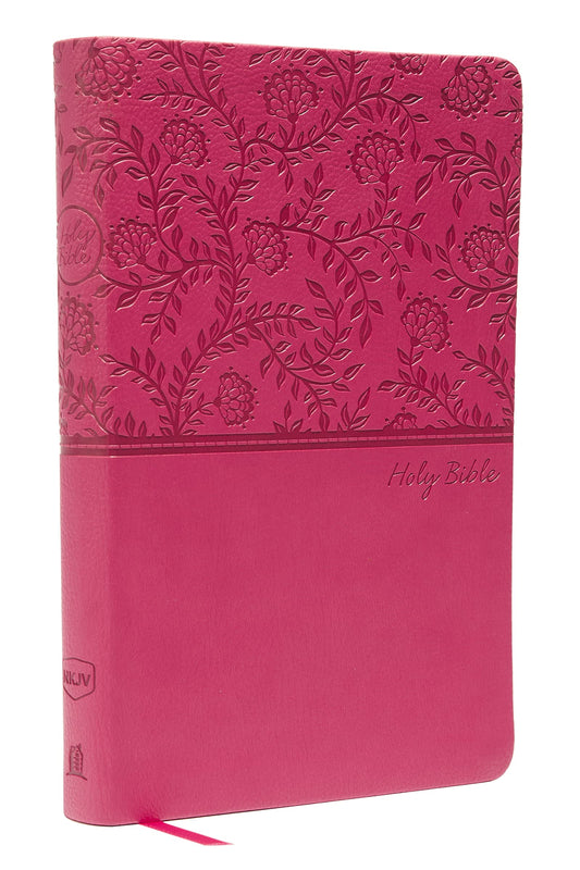 Nkjv, Value Thinline Bible, Leathersoft, Pink, Red Letter Ed