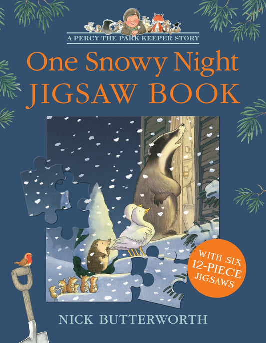 Percy The Park Keeper — One Snowy Night Jigsaw Book