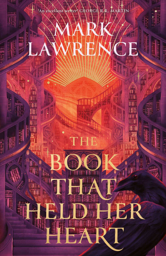 The Library Trilogy (3) The Book That Held Her Heart By Lawrence, Mark