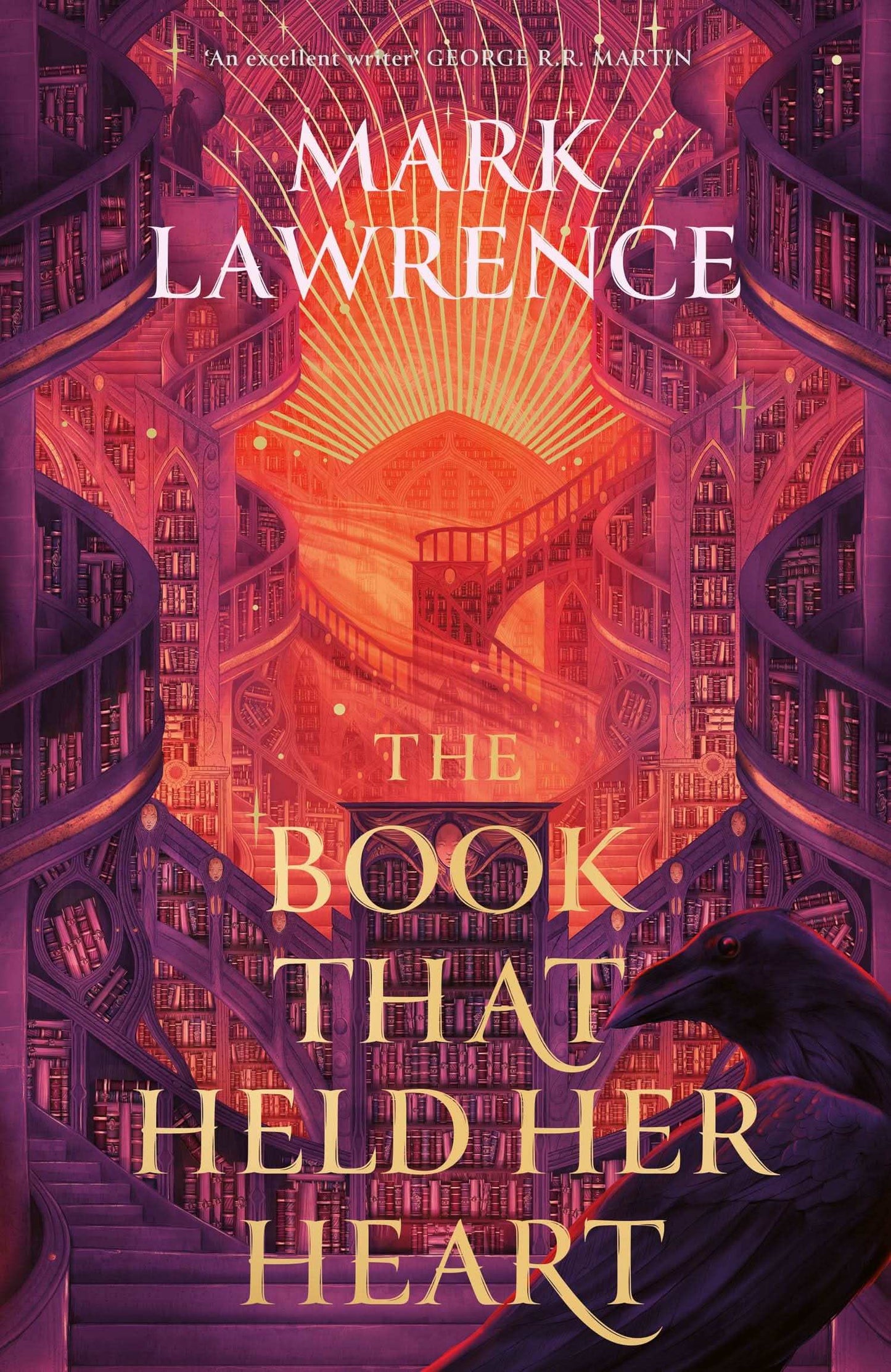 The Library Trilogy (3) The Book That Held Her Heart By Lawrence, Mark