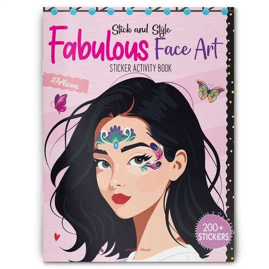 Stick And Style - Fabulous Face Art (Sticker Activity Book)