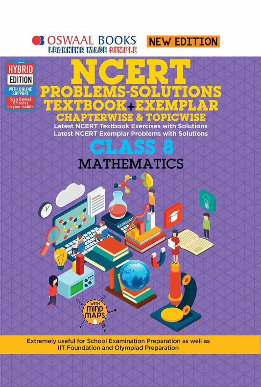 Oba Ncert Solutions Bk+Exemplar Math Bk 8