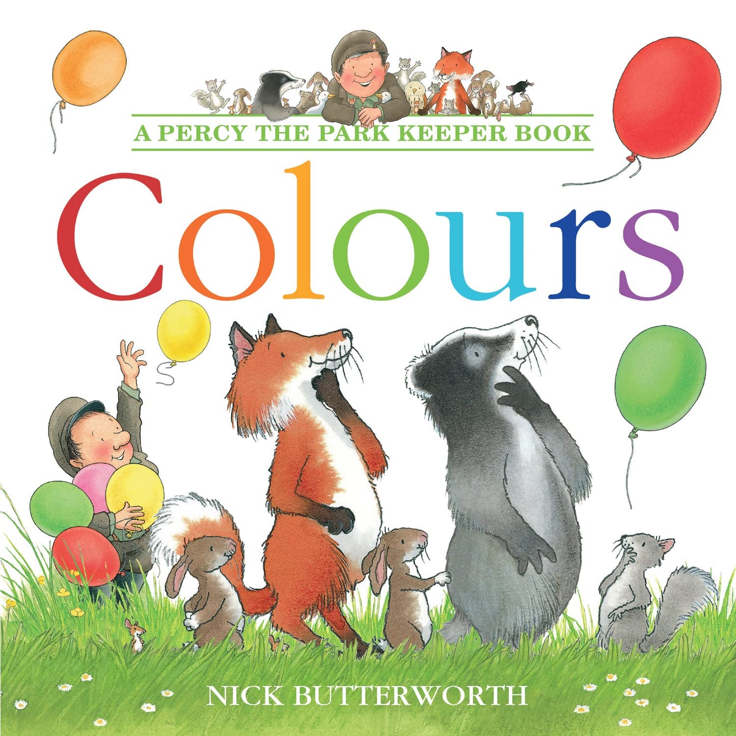 Percy The Park Keeper — Colours