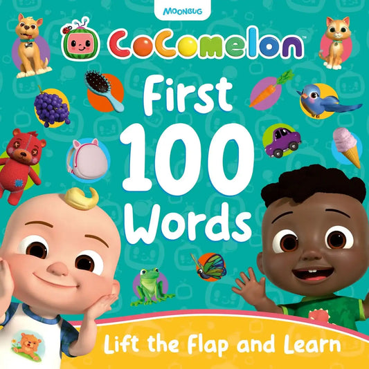 Cocomelon First 100 Words Lift-The-Flap Book