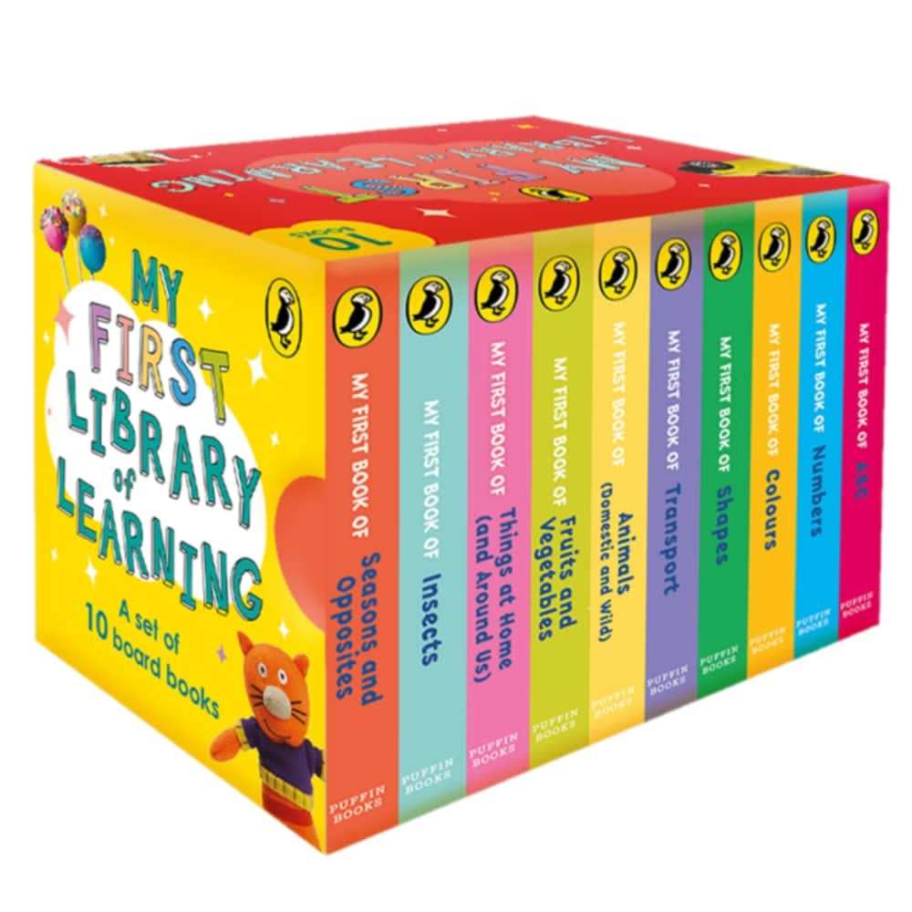 My First Library Of Learning: A Set Of 10 Board Books